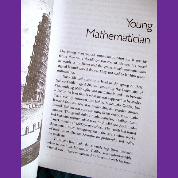 Book - Galileo Galilei: First Physicist, by James MacLachlan - Picture 4 of 13